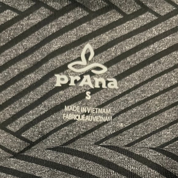 PrAna Transform Capri Size Small Charcoal Thatch - Picture 3 of 4